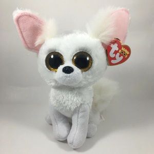 Ty Beanie Boos Phoenix the White Fennec Fox